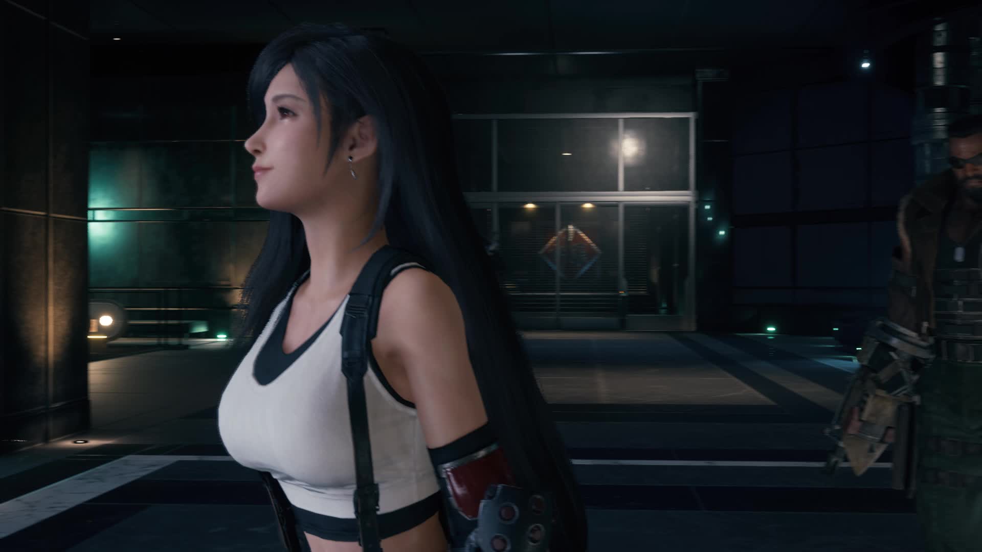 [ff7re]神罗大厦tifa跳灯片段