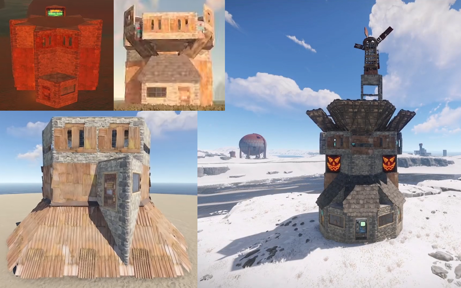[Brosak]RUST(部落) - 多款Solo/Duo房屋建筑建造 - 视频下载 Video Downloader