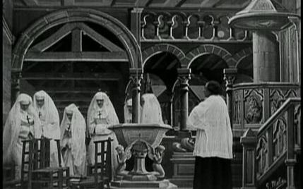 【短片】女修道院里的魔鬼 Le Diable au convent (1899)【无对白】哔哩哔哩bilibili