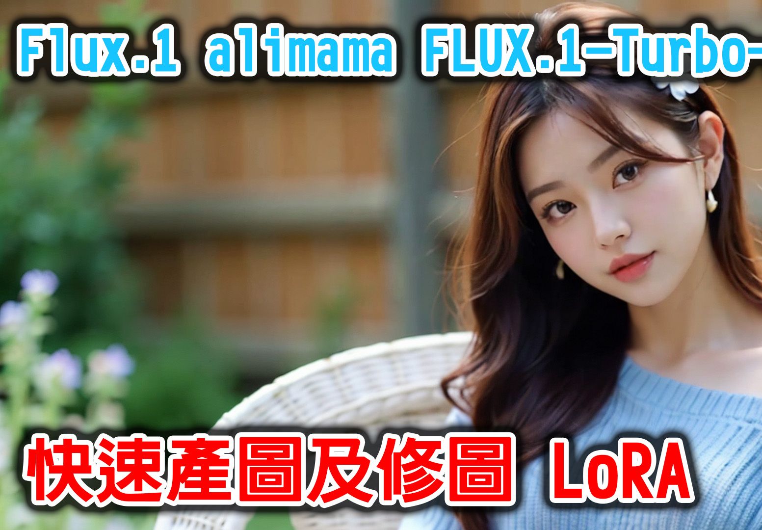 [AI tutorial] 进阶篇06 Flux.1 快速产图及修图 LoRA alimama FLUX.1TurboAlpha 实际操作与范例解说哔哩哔哩bilibili