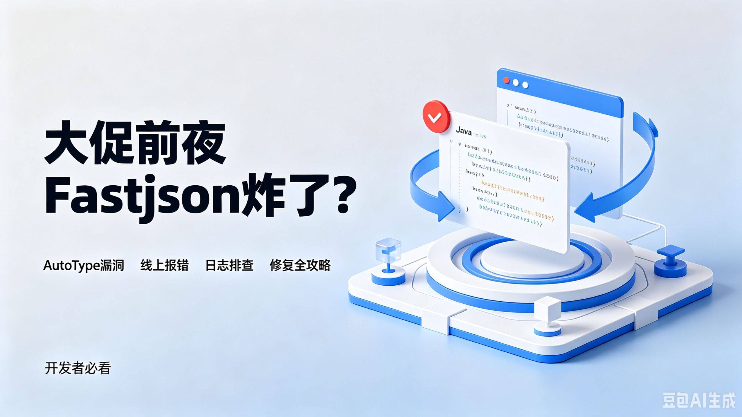 大促前夜Fastjson炸了?1小时拆解AutoType漏洞、排查修复全攻略,开发者必看