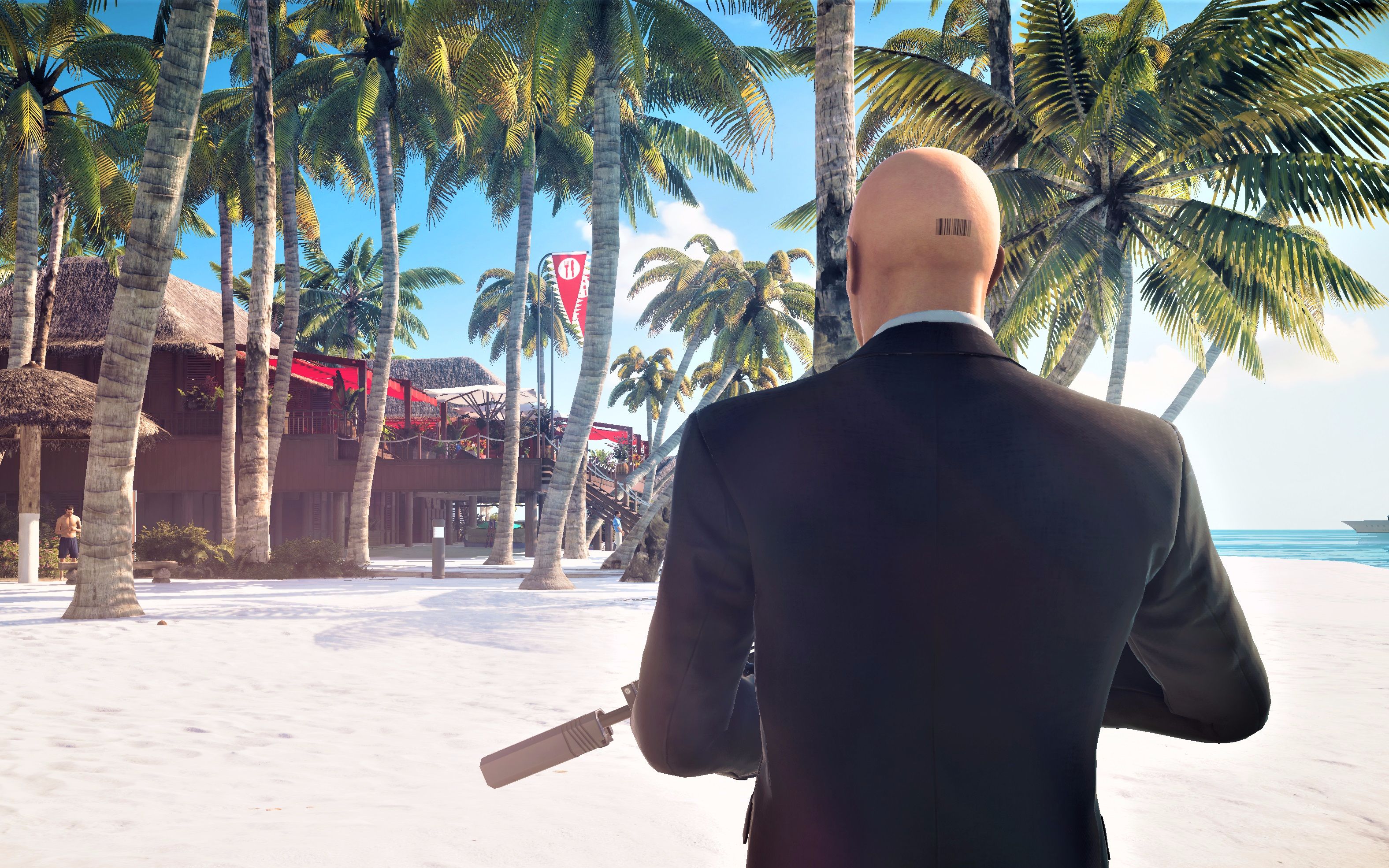 杀手2马尔代夫海文岛大师难度saso1分48秒远程狙击