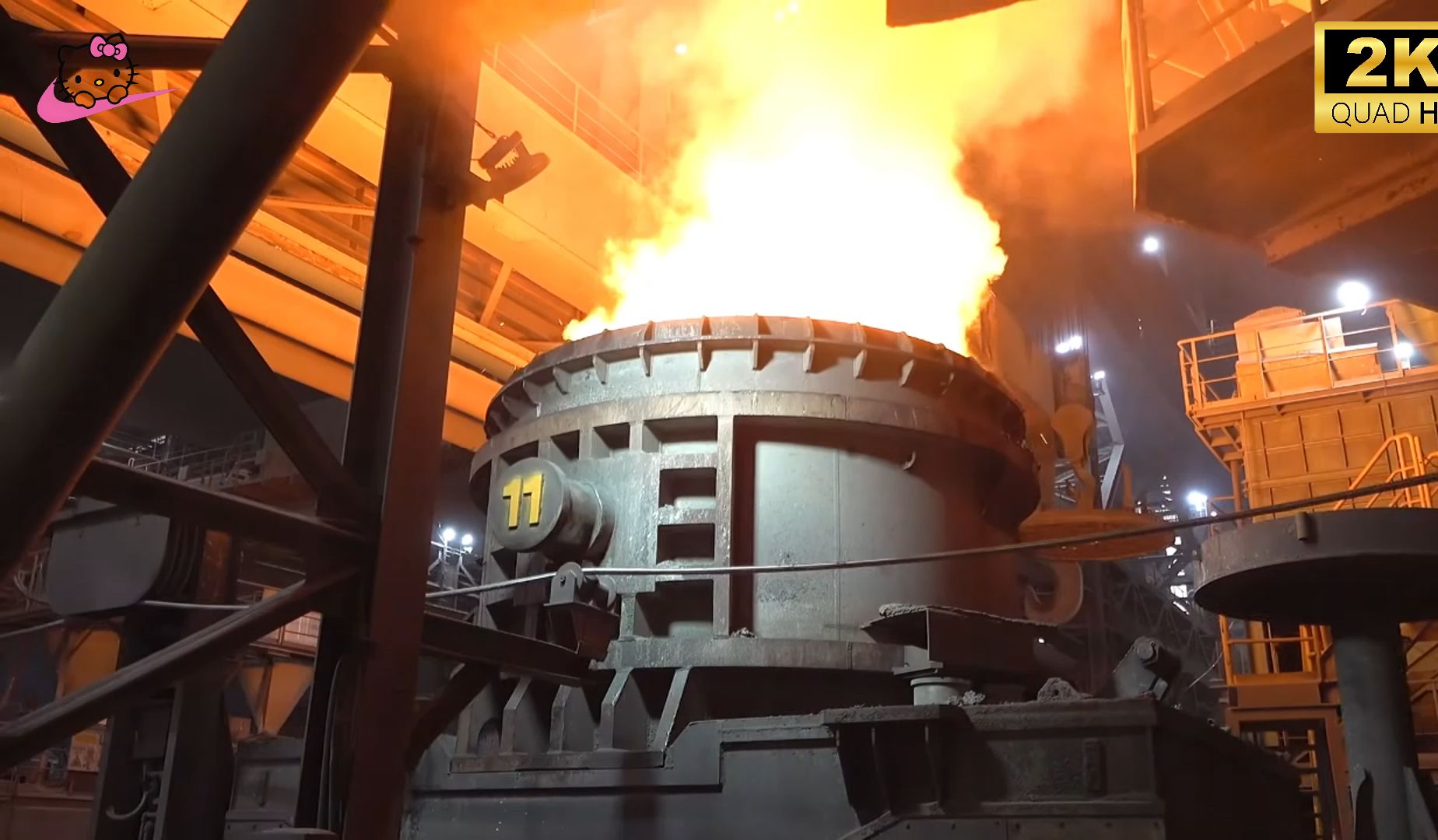 废铁大变身!揭秘大型钢铁厂制造工字钢的震撼过程