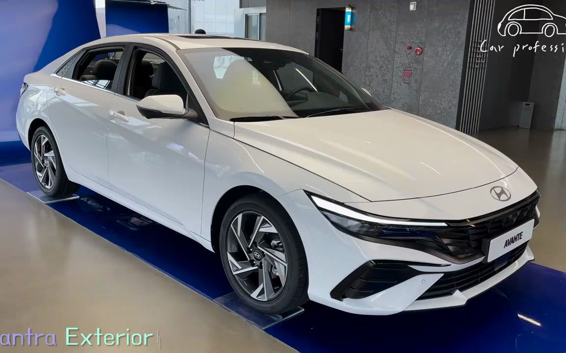 2024款现代伊兰特沉浸式体验,韩系车在国内越来越边缘化了!