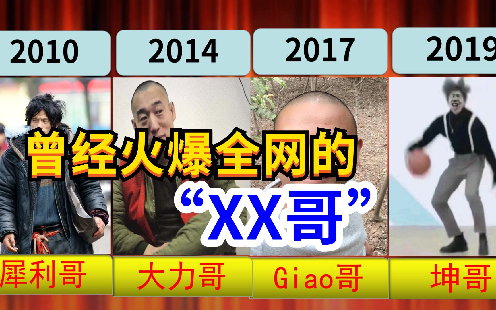 [图]盘点火爆全网的各种“XX哥”，你都认识吗？