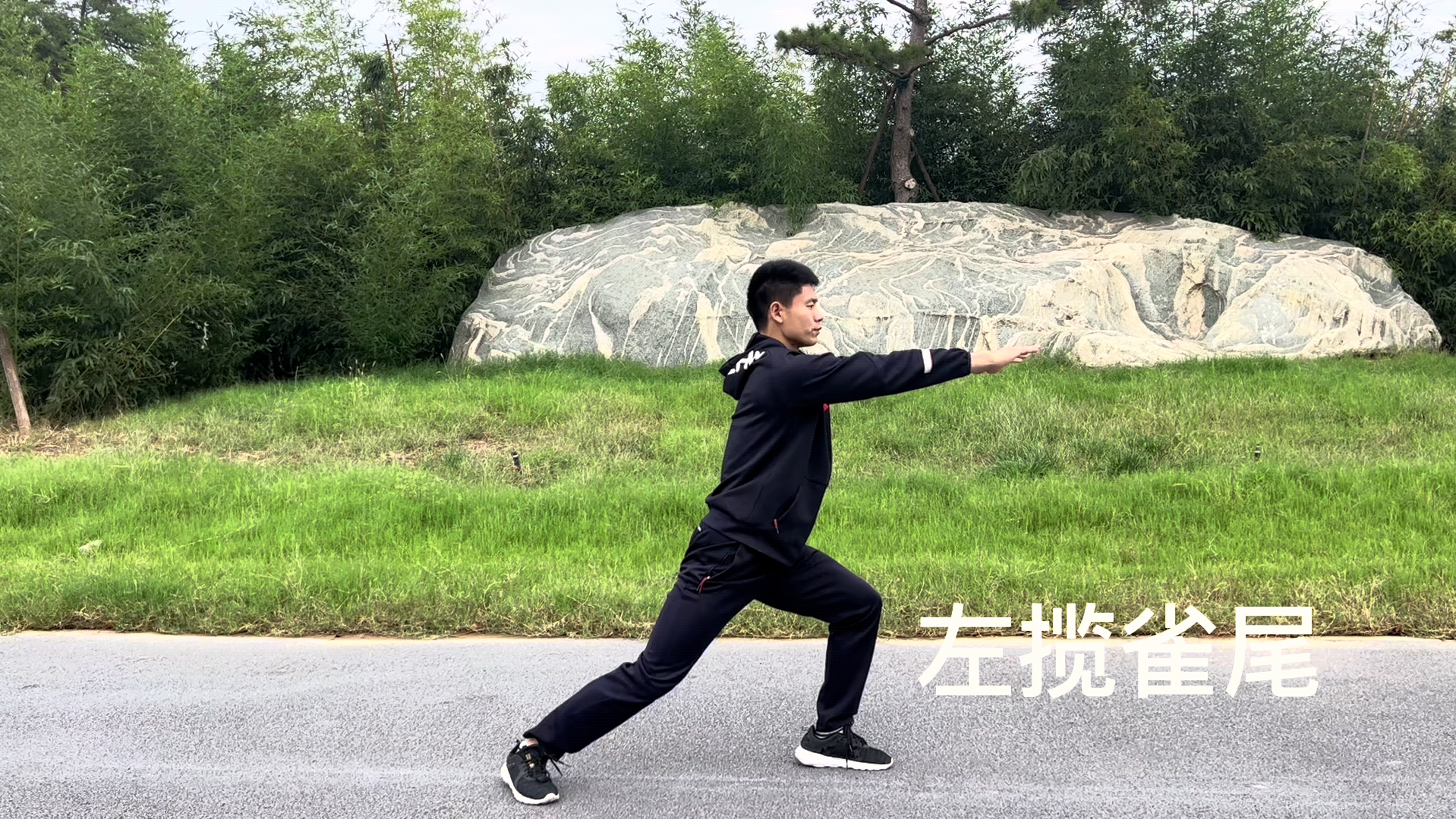 24式太极拳(左揽雀尾)