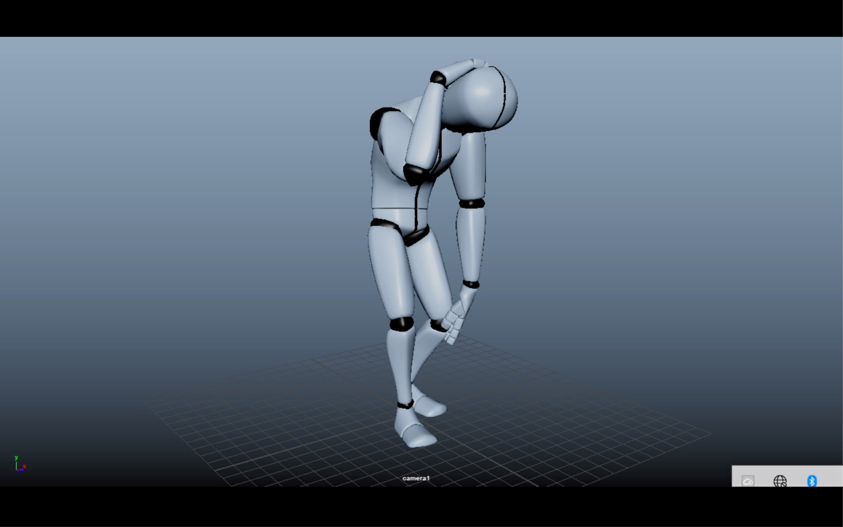 maya动画打卡第九天:pose