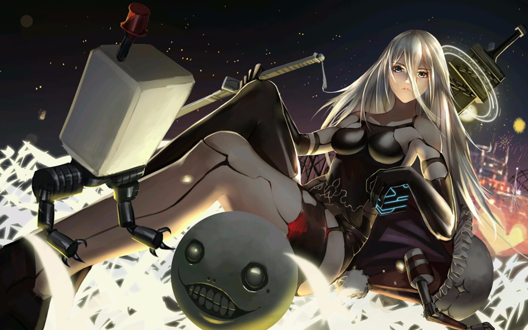 【战双帕弥什】尼尔队最强a2 物理区65w有手就行