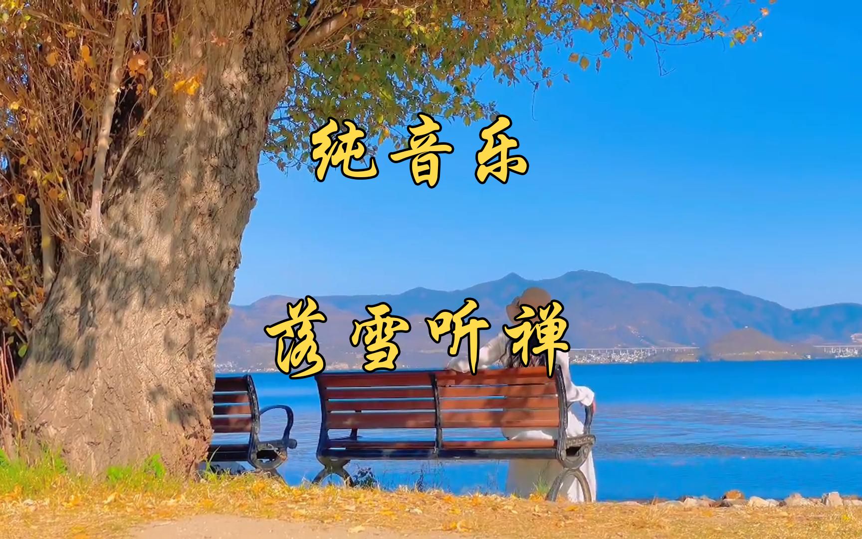 [图]看优美风景，听经典音乐#落雪听禅 #纯音乐 #轻音乐 #治愈系风景