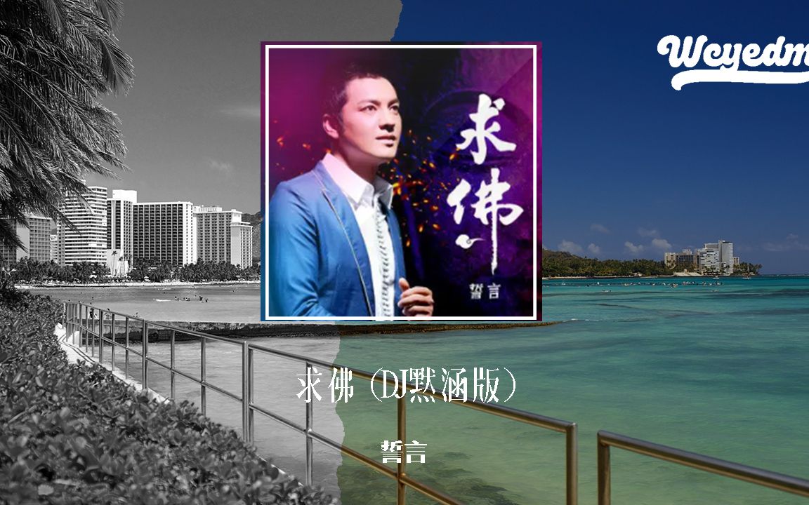 [图]誓言 - 求佛 (DJ默涵版)「我们还能不能能不能再见面 我在佛前苦苦求了几千年」【動態歌詞/pīn yīn gē cí】#誓言 #求佛 #動態歌詞