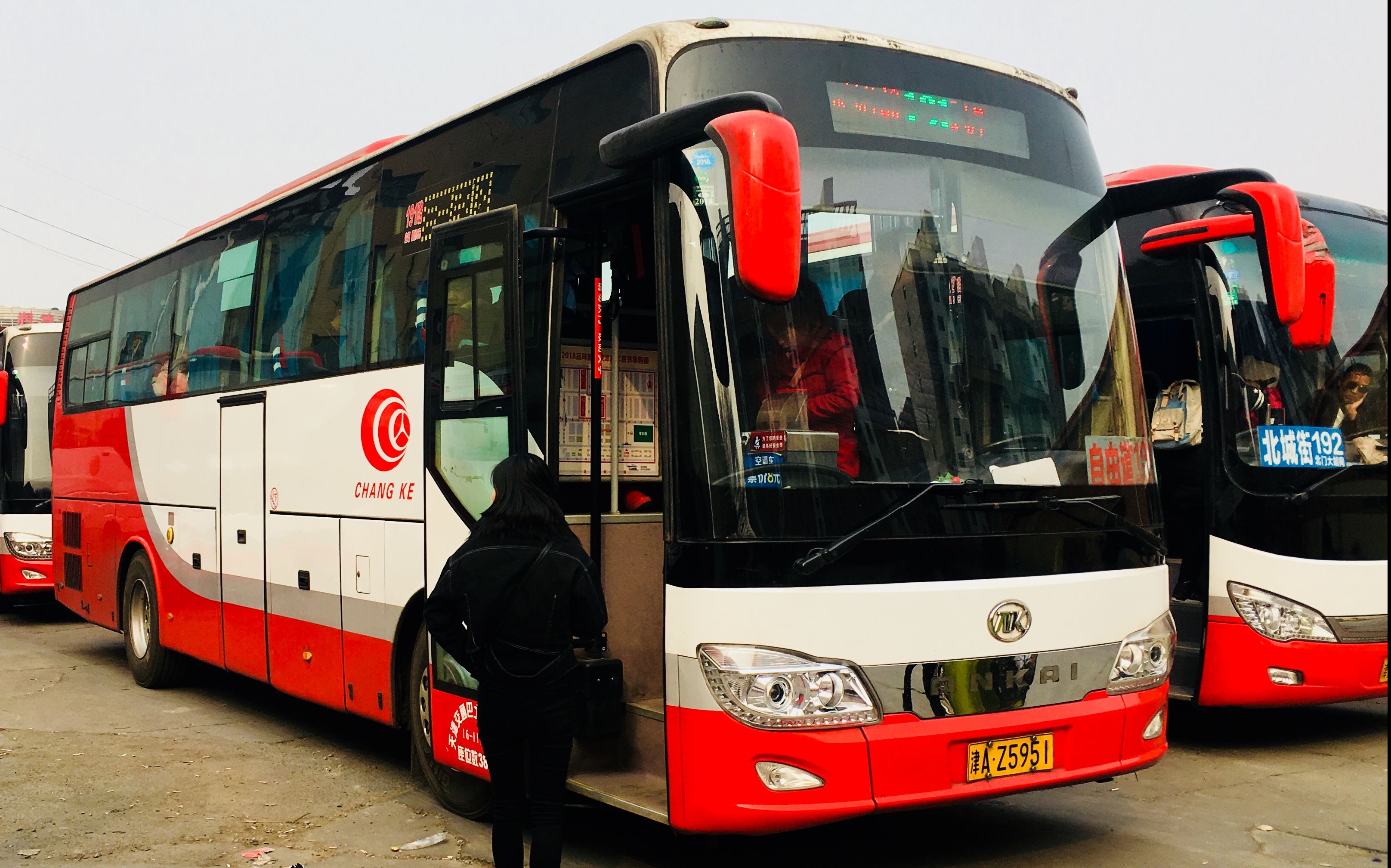 天津交通集团巴士【pov】--191/192路共线段(长虹公园-静海客运站)