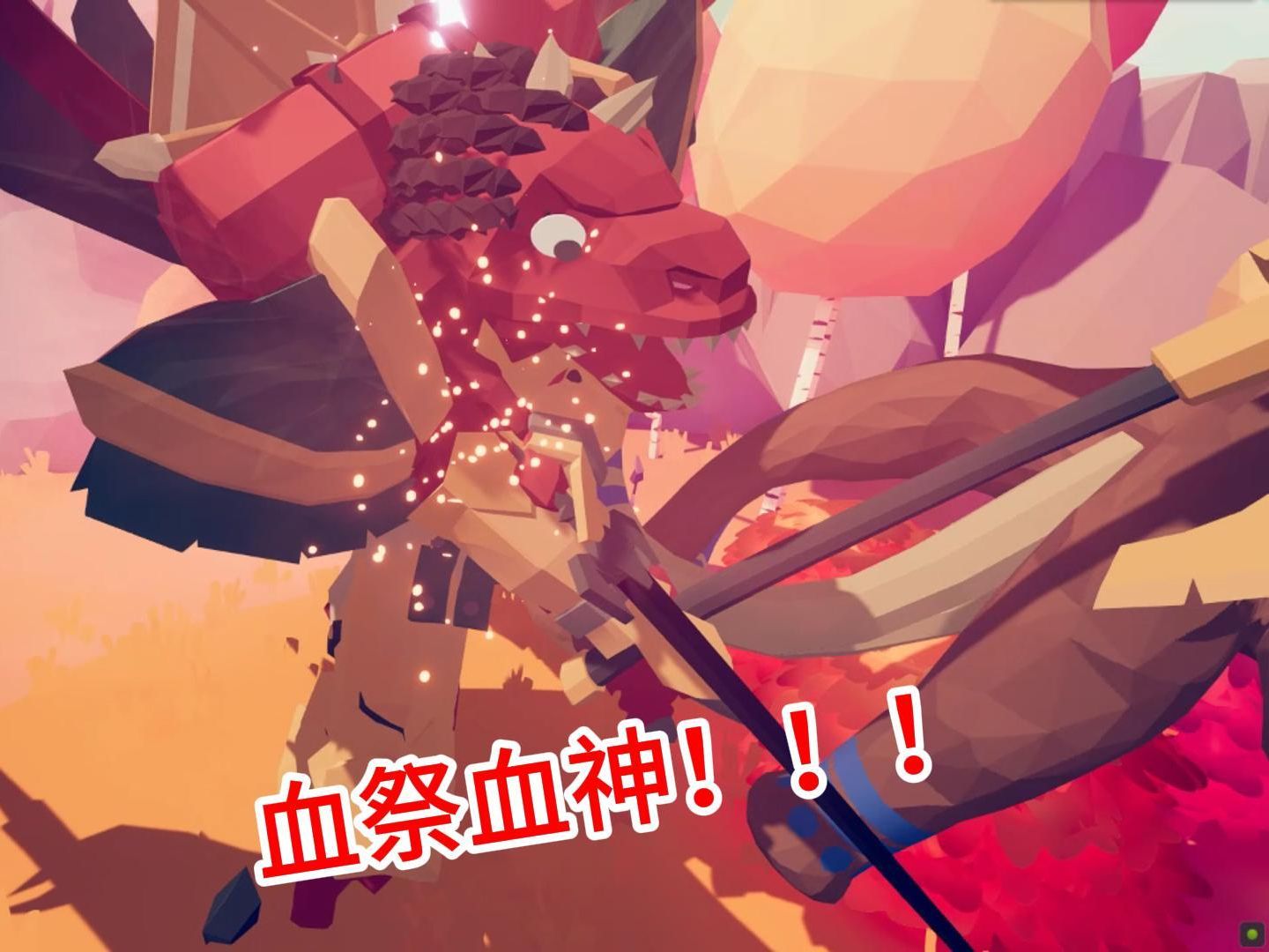 【tabs】x【战锤40k】恐虐吞世者基因原体安格隆展示!巨能砍的一集