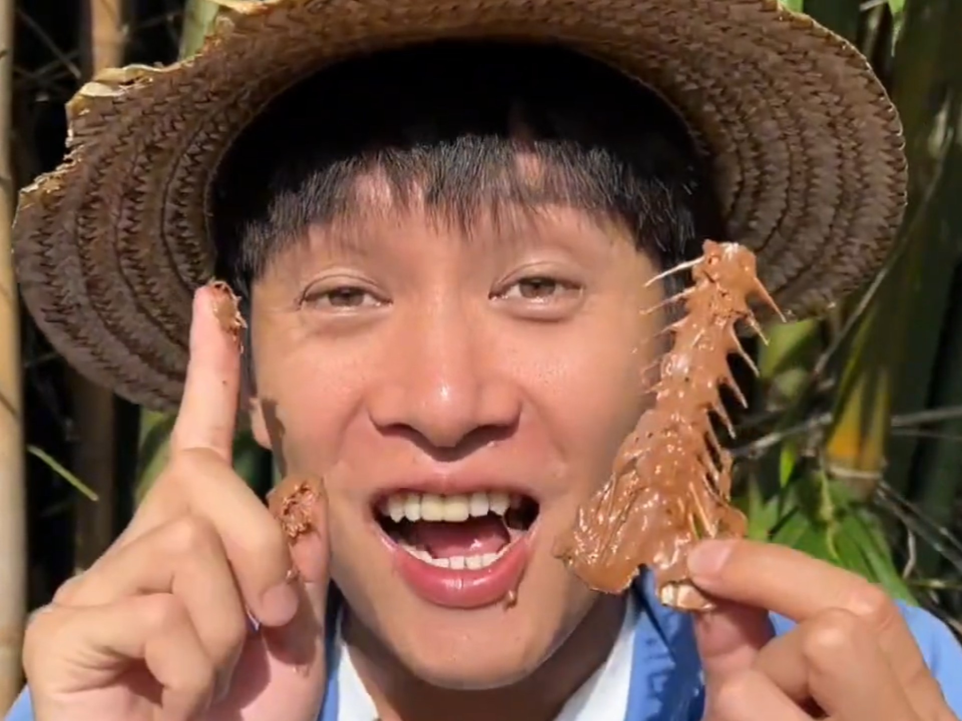 草帽哥猎奇食物3分钟合集