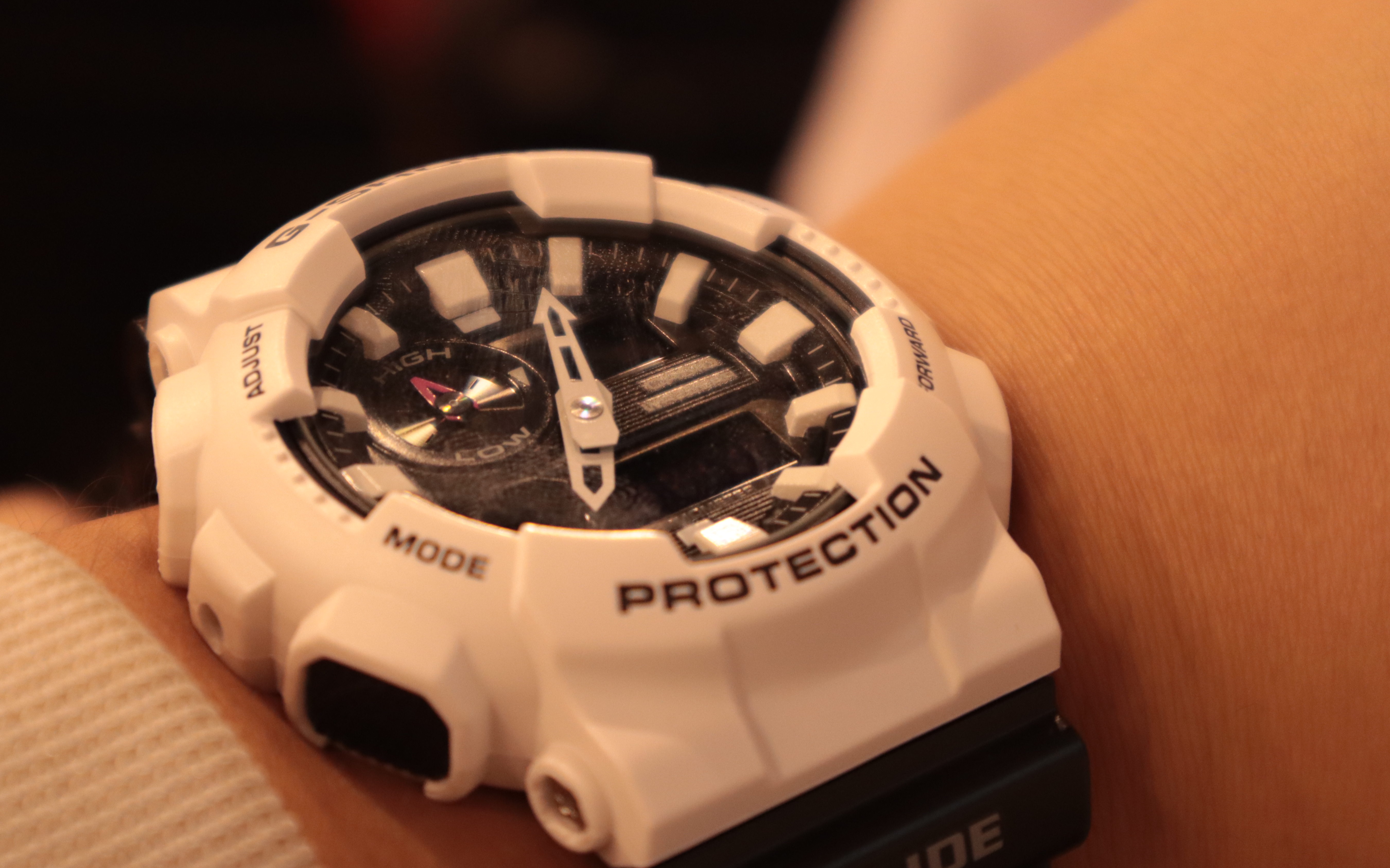 卡西欧 gax—100b—7adr 熊猫色开箱 香妹