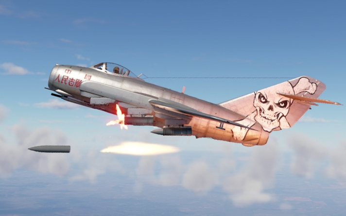 战争雷霆向下15度的浪漫之米格15比斯ish