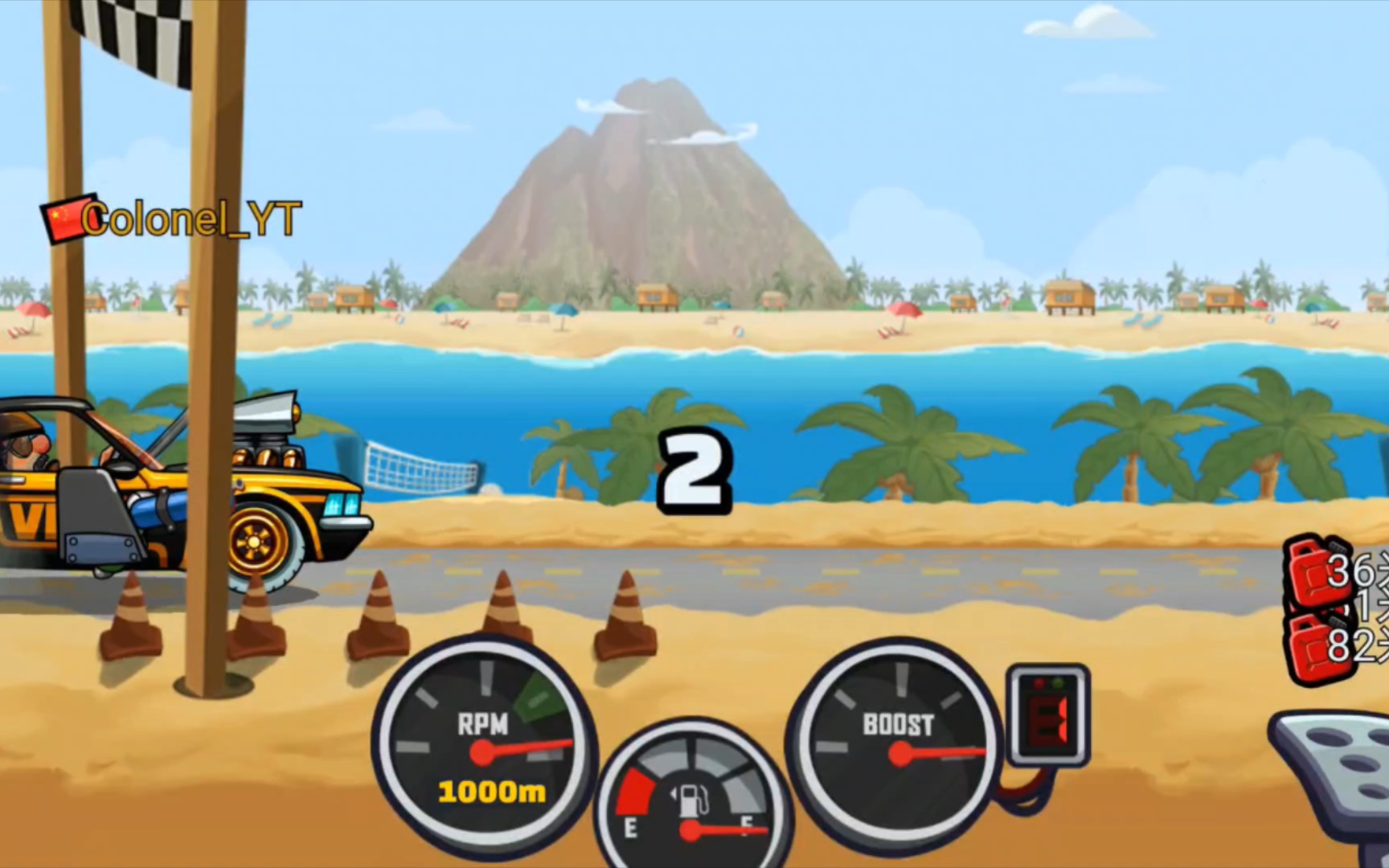 《登山赛车2国际服》粉丝自制图试玩#1