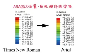 下载视频: 【新手向】-ABAQUS设置-(后处理修改字体)