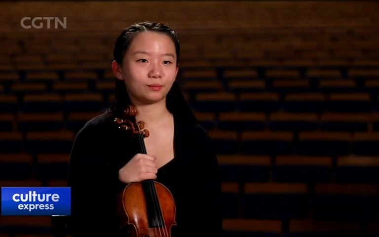 [图]中國環球電視“文化快播”~ 苏千寻的小提琴 CGTN culture express - Paloma So's Violin