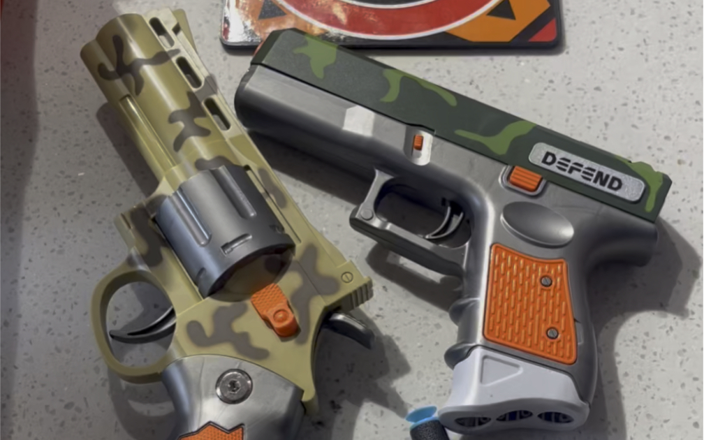 儿童安全手动软弹枪