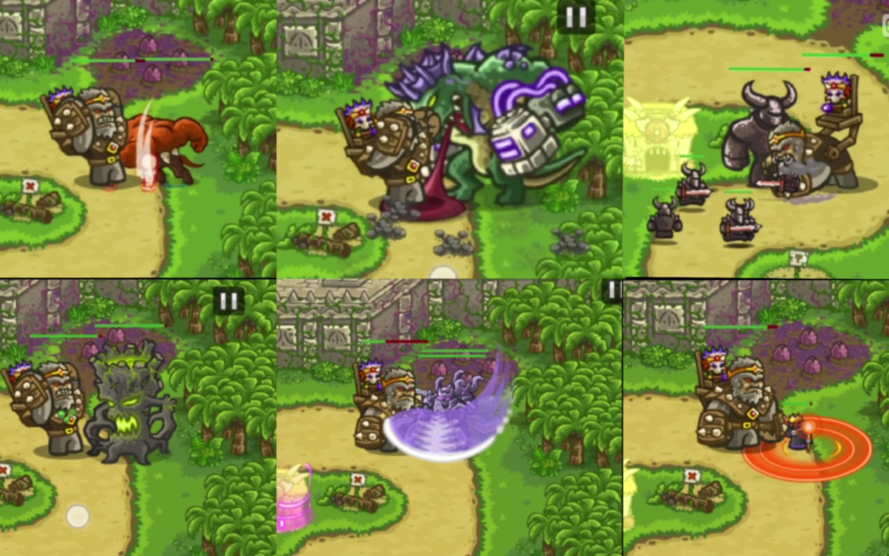 【王国保卫战】精刚vs全系列boss们