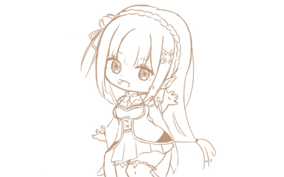 摸一只可爱的艾米莉亚碳