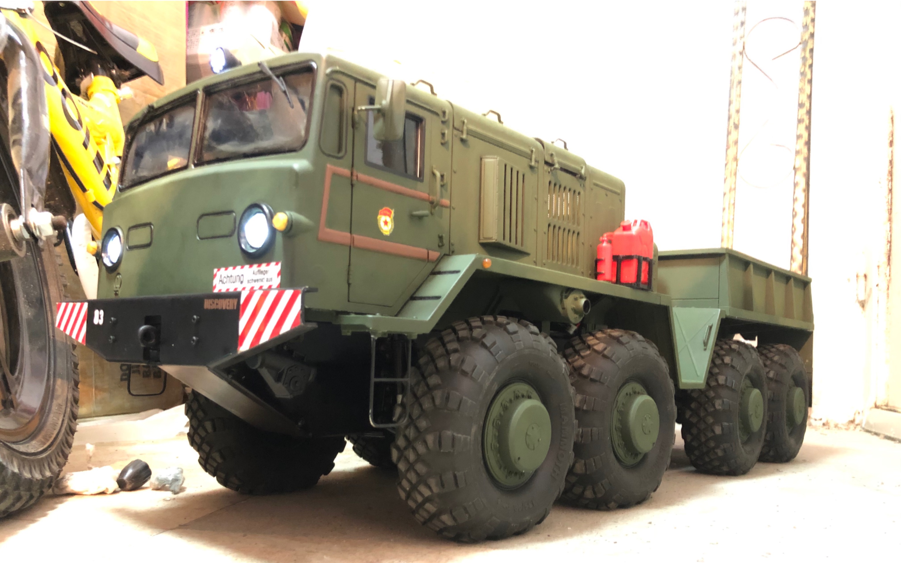 maz-537穿越西伯利亚原始森林