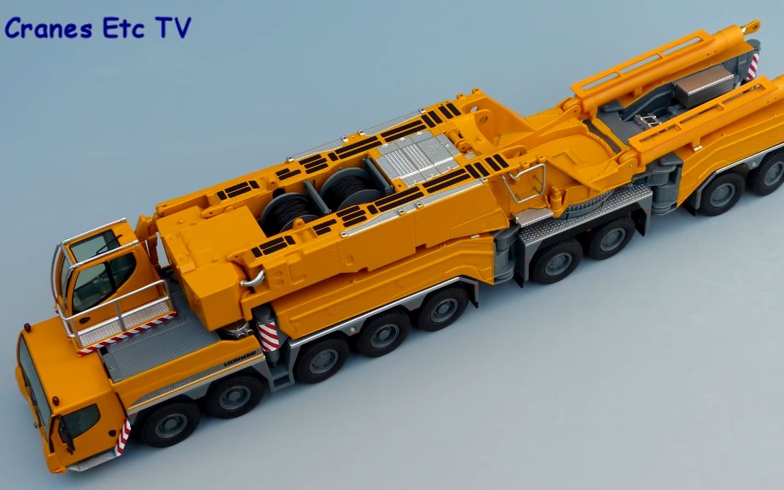 nzg liebherr ltm 11200-9.1 mobile crane by cranes etc tv