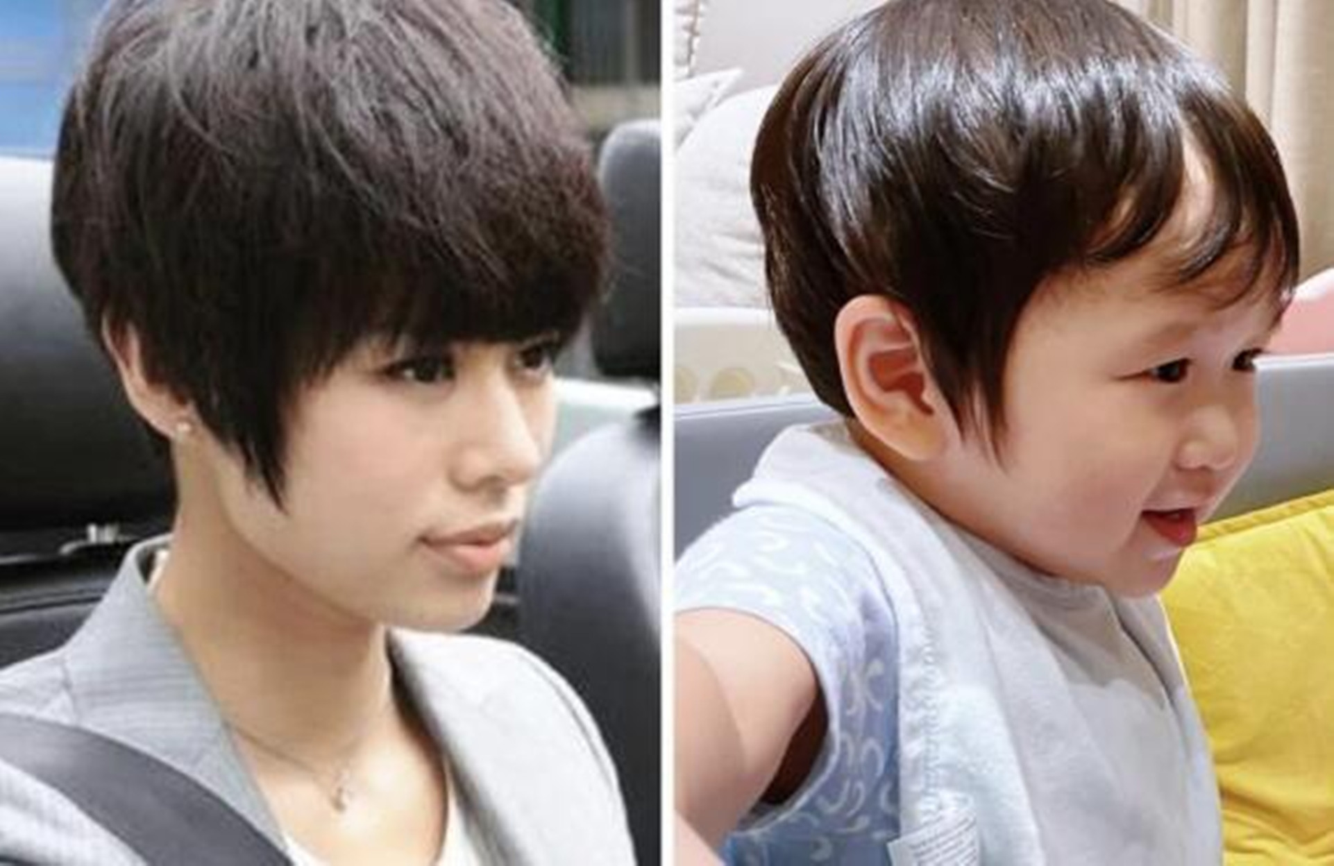 胡杏儿晒自己与小儿子的童年对比照,母子绽放同款笑容长相神相似