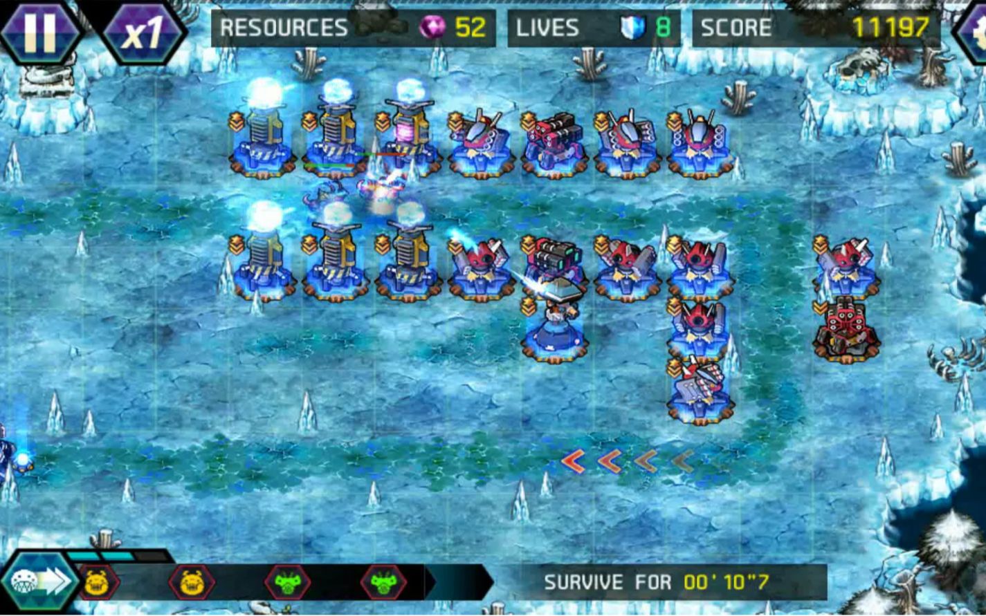 终极塔防无休止的战争c3第十九关frostededge