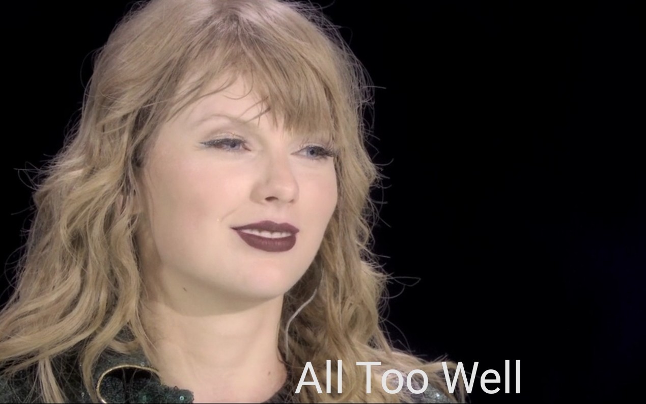 【Taylor swift】你笑了,我们却哭了,霉霉 All Too Well 超清现场哔哩哔哩bilibili