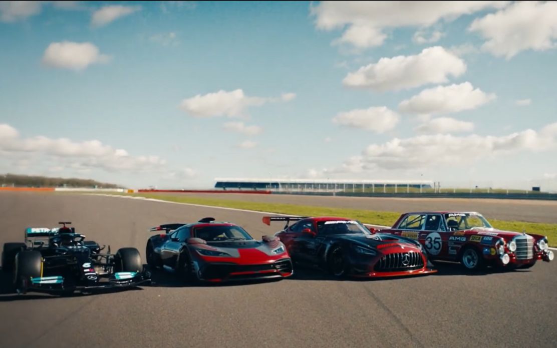 梅赛德斯-amg最新宣传片:梅赛德斯-amg x amg马石油f1车队_哔哩哔哩