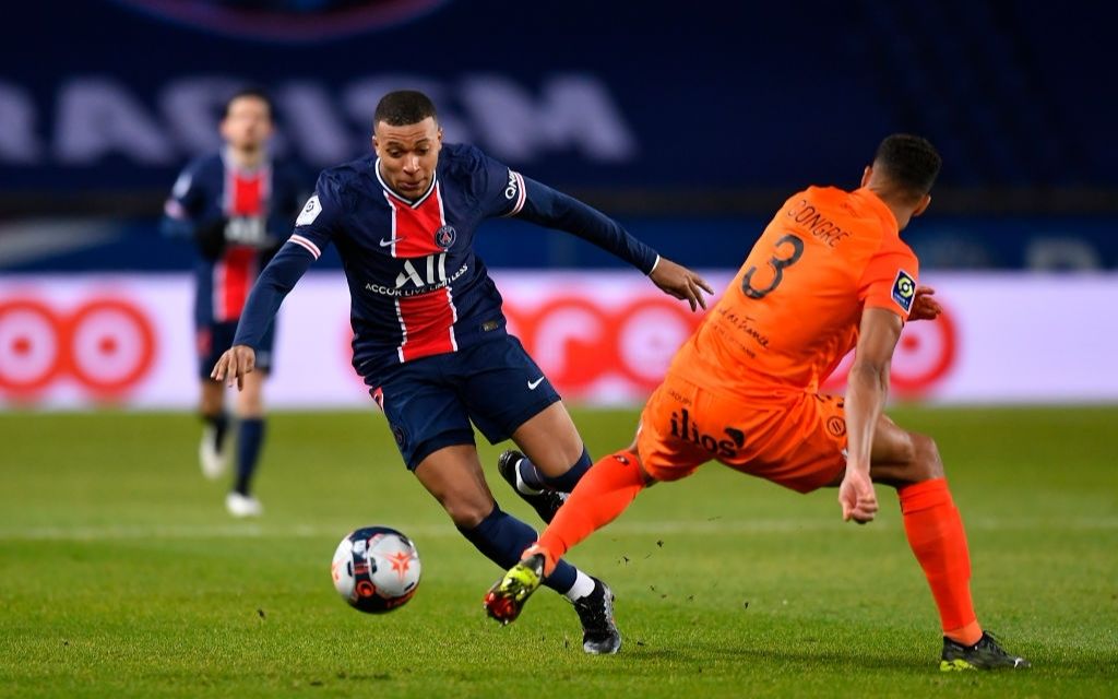 2020-2021赛季法甲第21轮 巴黎圣日耳曼vs蒙彼利埃 全场集锦