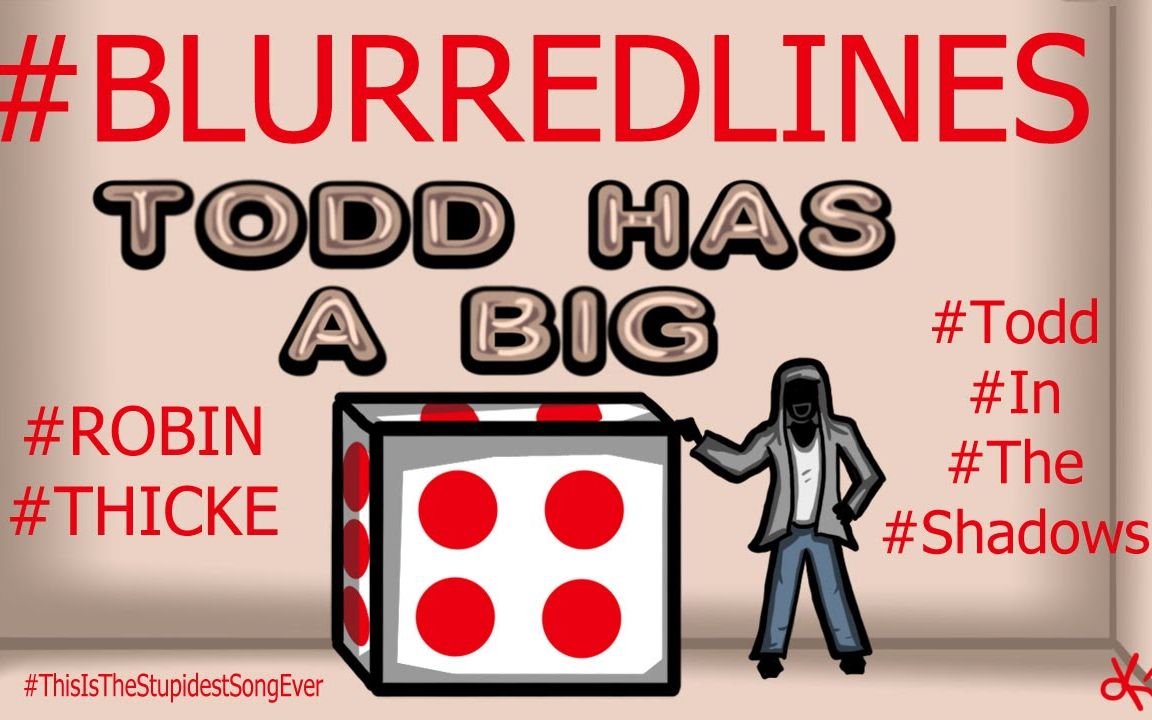 【todd毒评/熟肉/厚码】"blurred lines" by robin thicke ft.