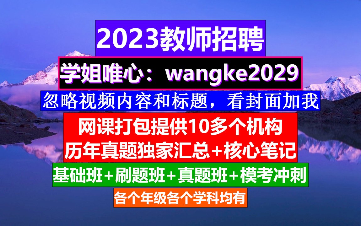 2023教师招聘初高中历史,教师工作简历模板电子版,教招网课资源哔哩哔哩bilibili