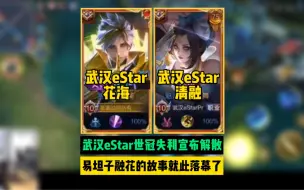 Download Video: 武汉eStar世冠失利宣布解散，一坦子融花的故事就此落幕！#武汉estarpro #王者