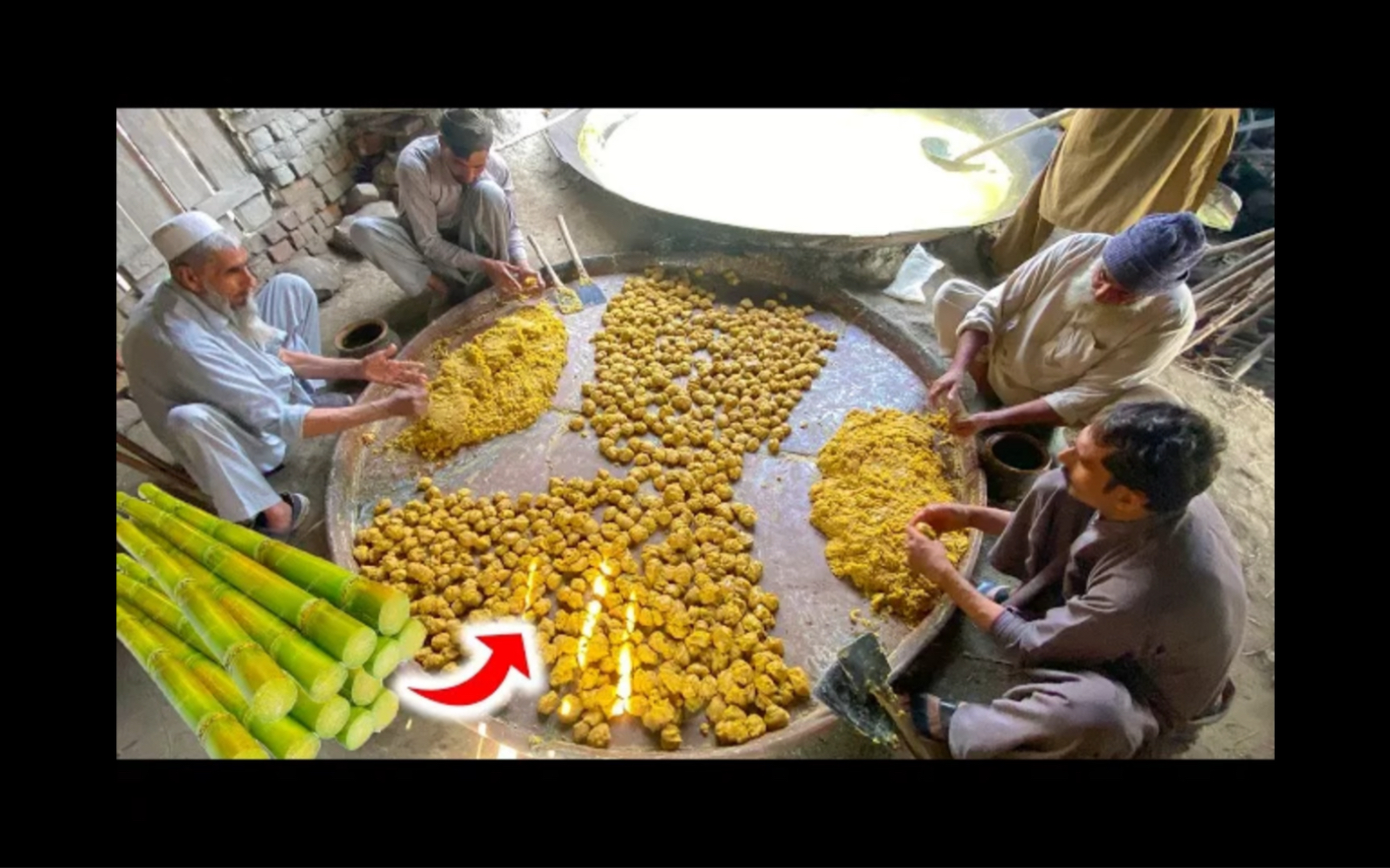 驚人的過程甘蔗j生產過程|街頭食品,食品加工