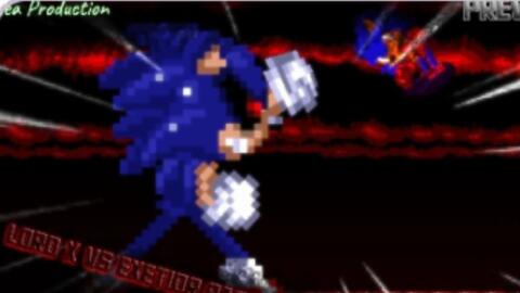 Halloween Special Shadow VS Sonic EXE (Sprite Animation)_哔哩哔哩_