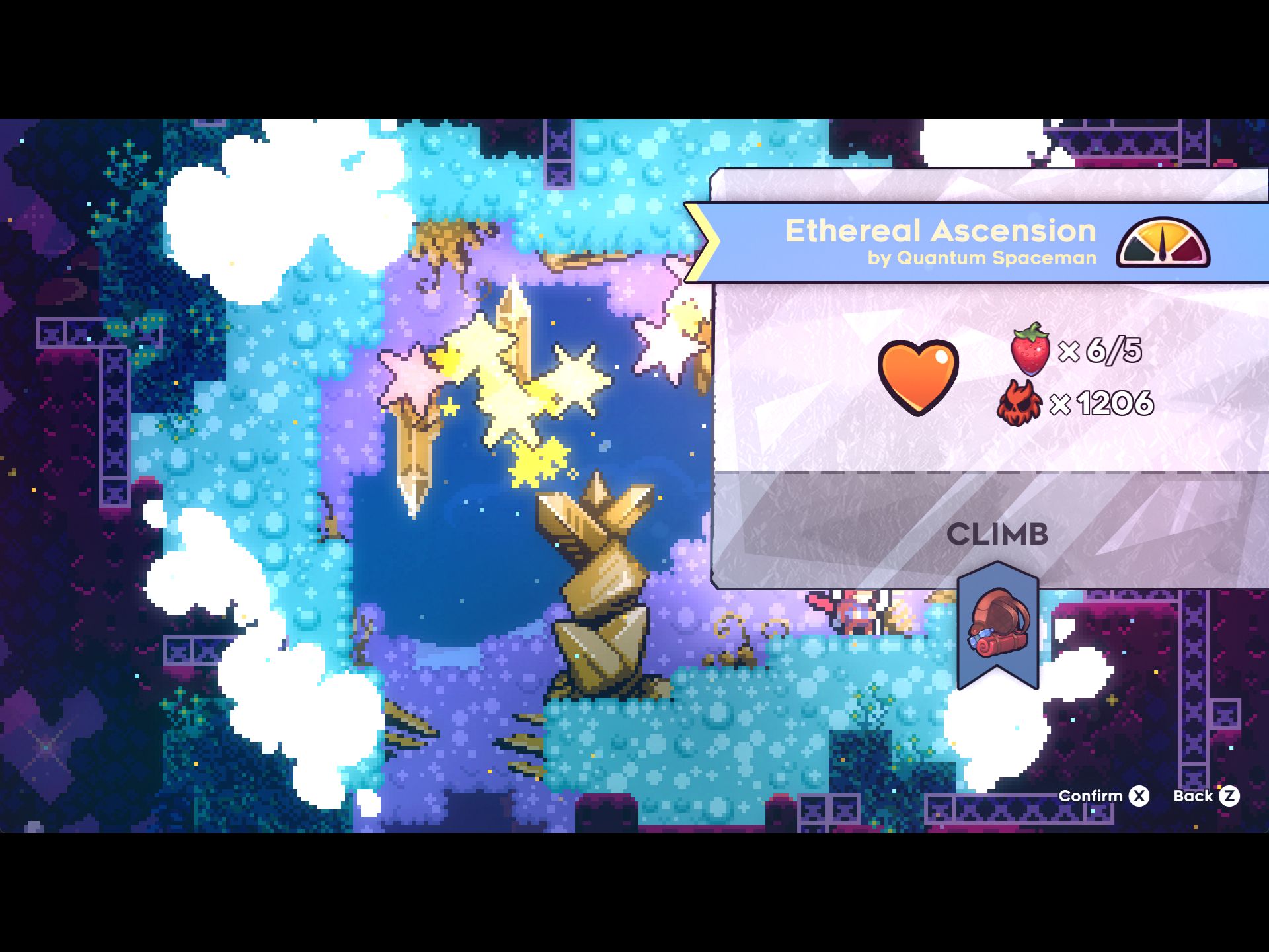 【蔚蓝 celeste】 草莓酱 第四章 ethereal ascension 银草莓达成