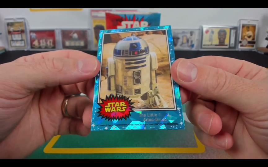 [图]两盒Topps星战Chrome蓝宝石搬运 Topps Star Wars Chrome Sapphire Edition 影视卡拆卡