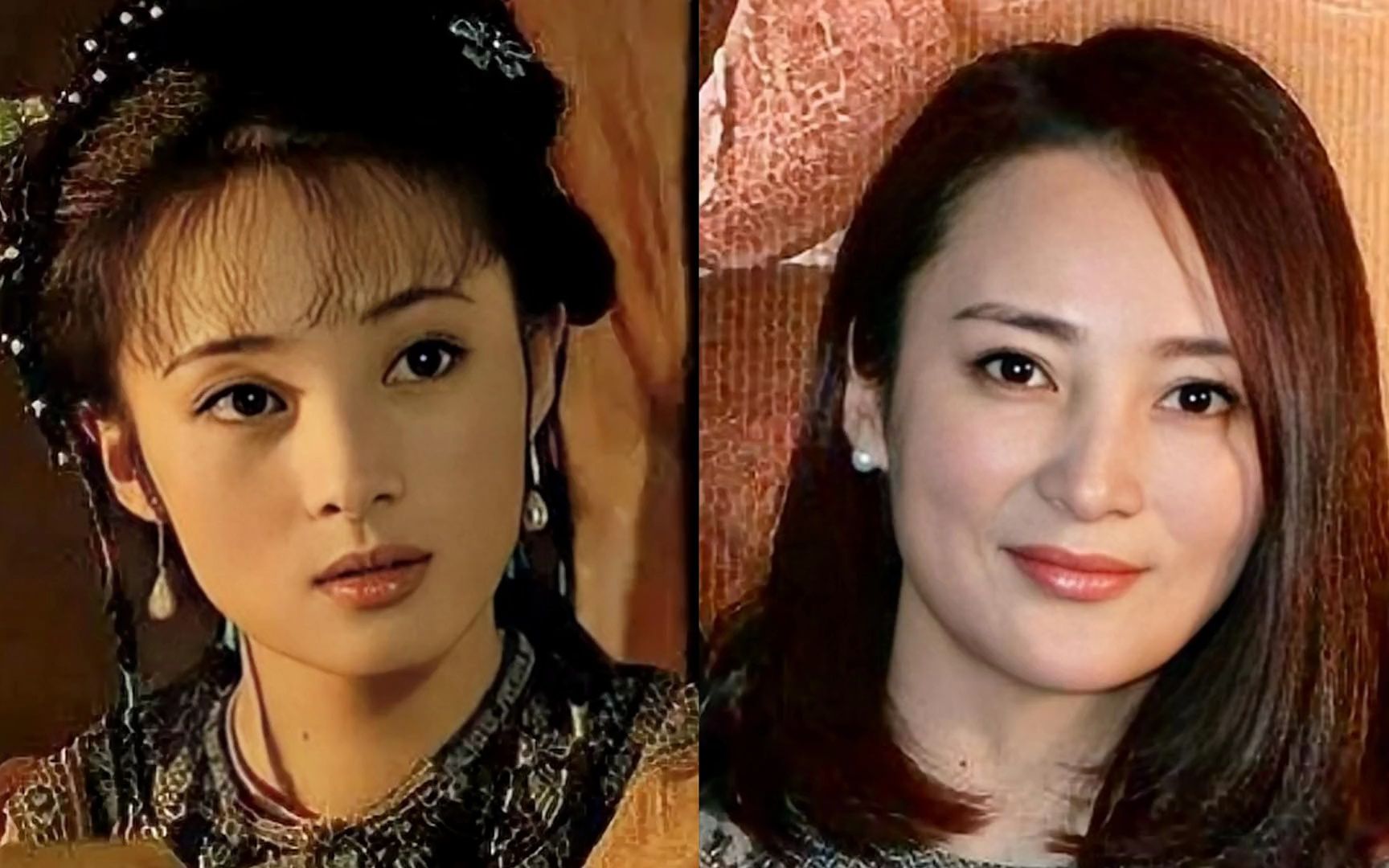 11位琼瑶剧演员今昔对比,哪位在你印象中最深刻,你能认出几位?