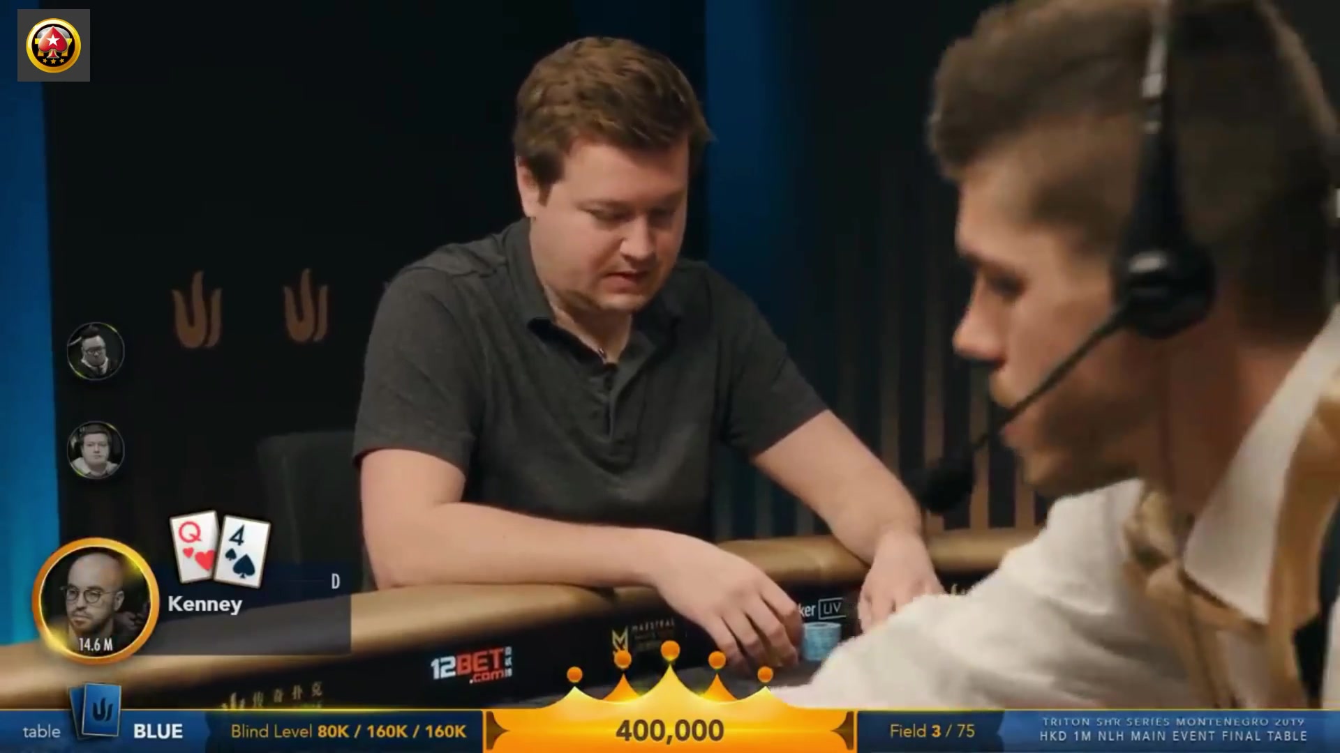 德州扑克 上演超搞笑打法 选手把把梭哈 对面竟毫无办法