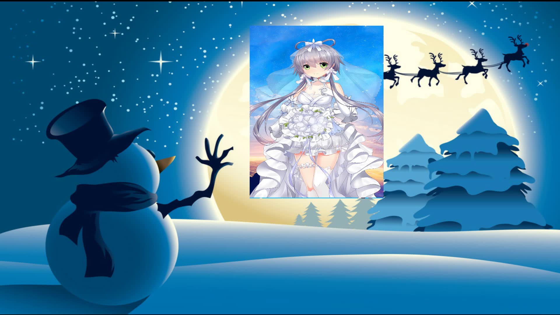 洛天依-【圣诞歌】祝大家圣诞快乐_哔哩哔哩_bilibili