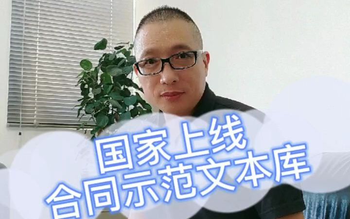 国家发布的500种合同范本在哪里下载?哔哩哔哩bilibili