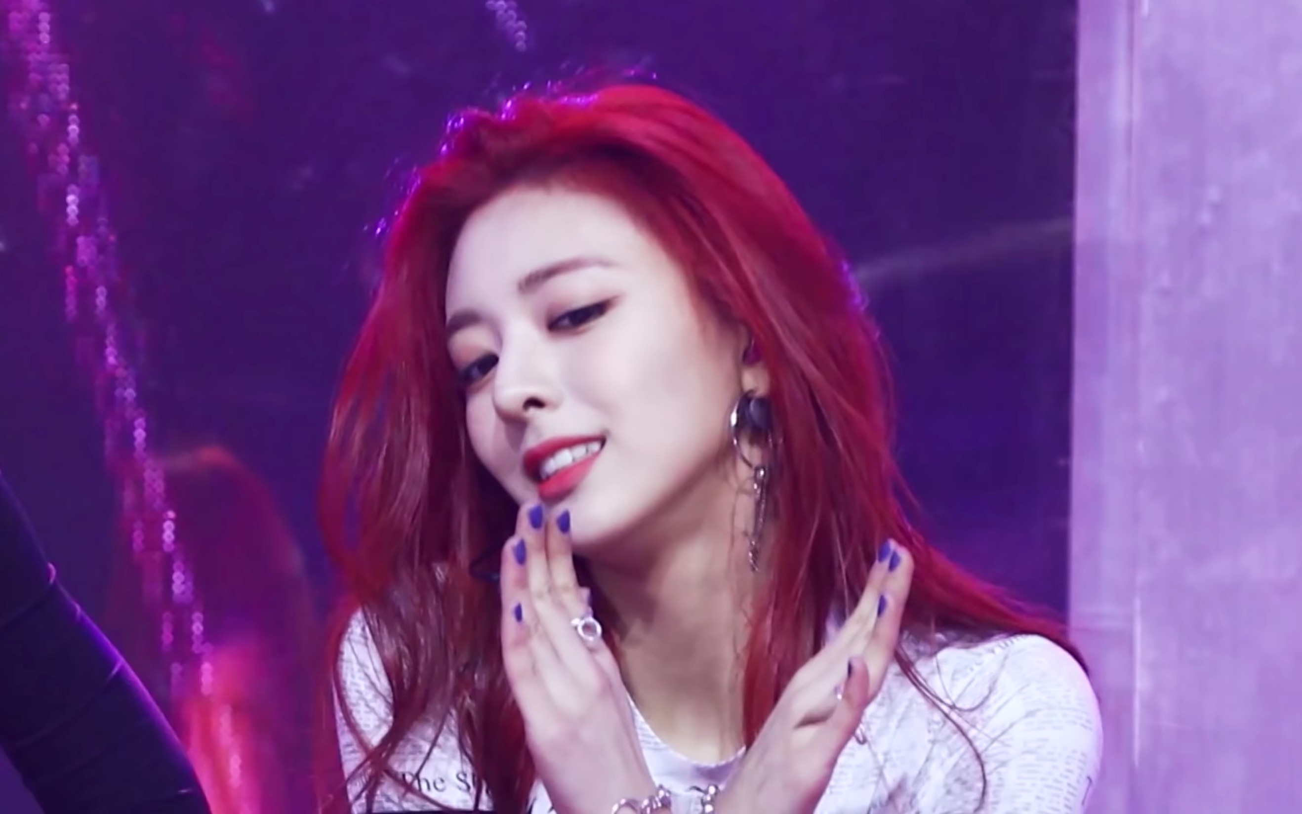 【itzy|50天安利】day5申有娜-看一遍惊艳一遍的红发小美人鱼