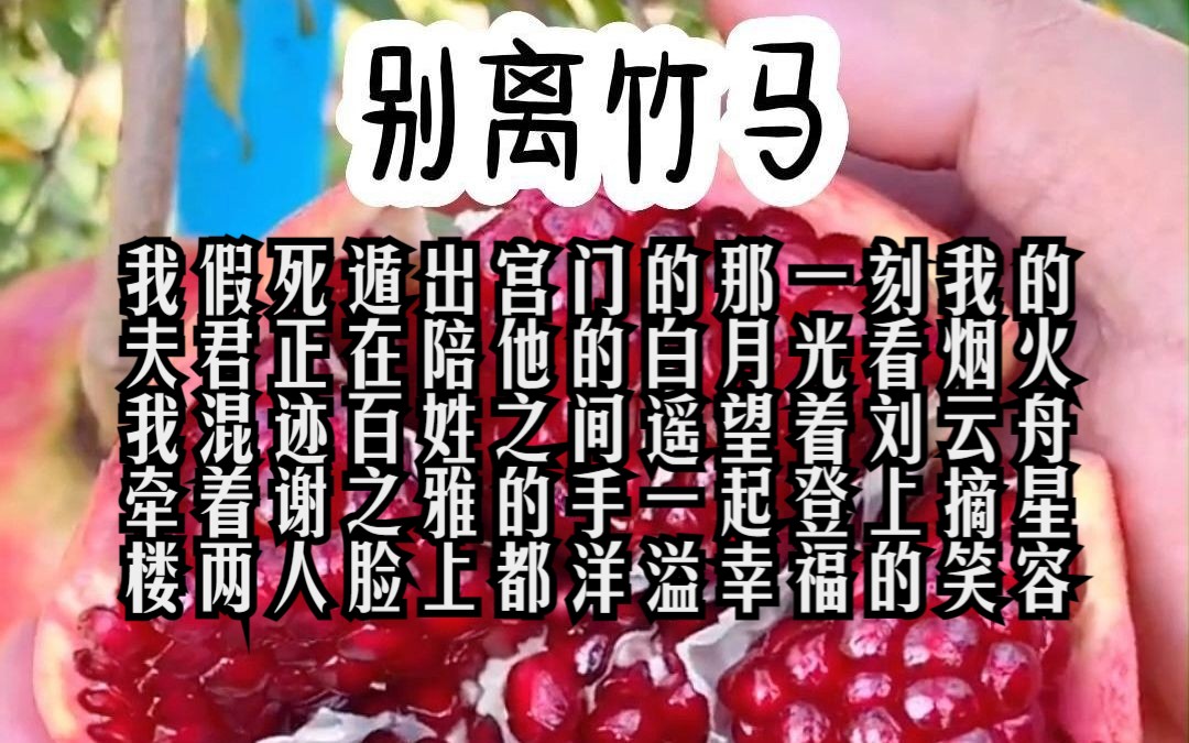 我假死遁出宫门的那一刻我的夫君正在陪他的白月光看烟火我混迹百姓之间遥望着刘云舟牵着谢之雅的手一起登上摘星楼两人脸上都洋溢幸福的笑容哔哩哔...