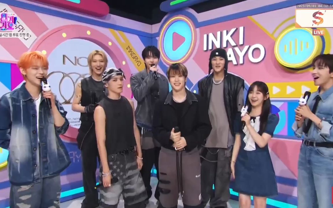 nct u 人气歌谣回归采访 230903