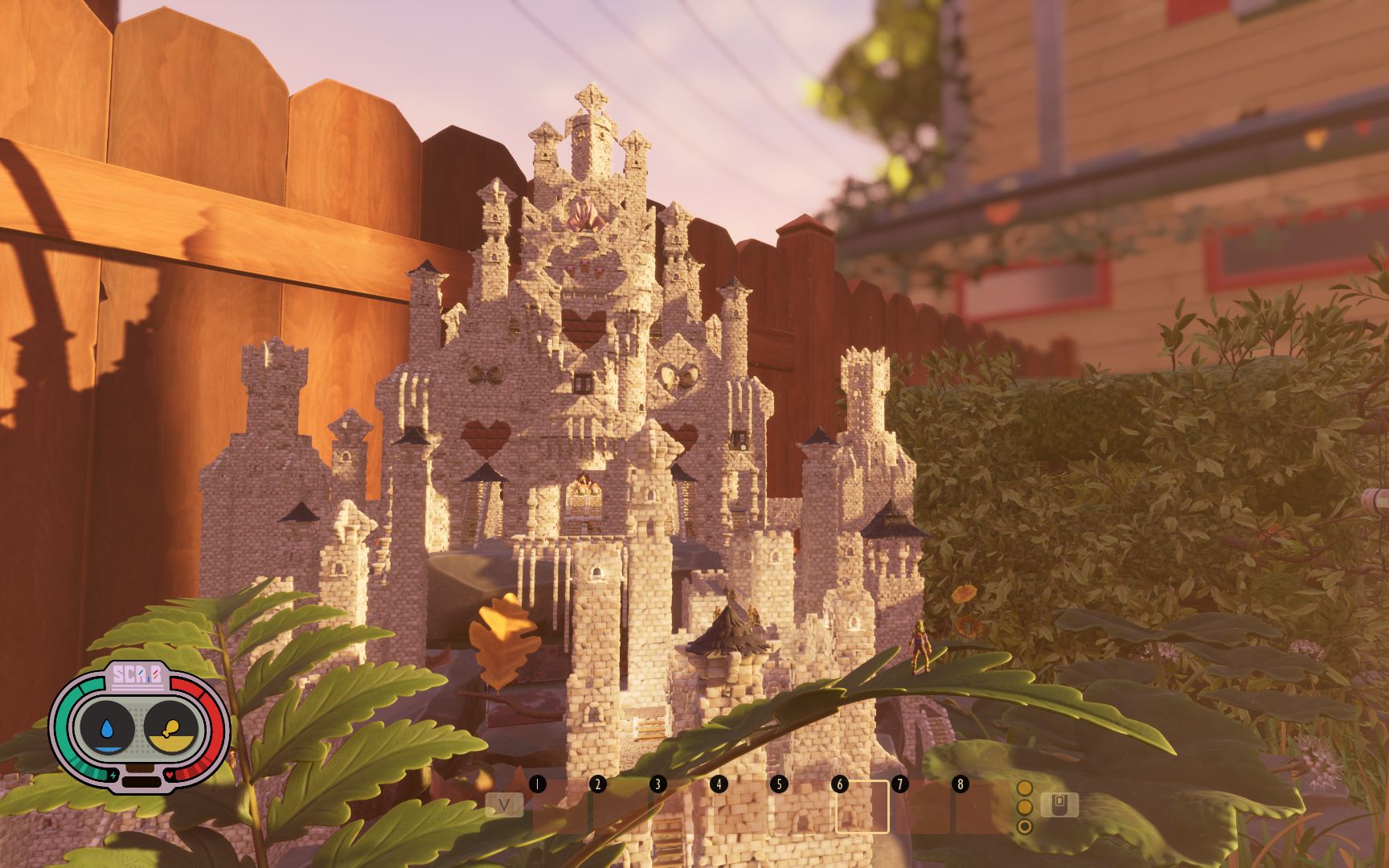 【禁闭求生】grounded一款简单易上手的城堡送给你们