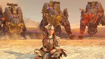 Tải video: 【极限打猎】Aloy VS 3只超难精锐闪电颚 无伤速杀！