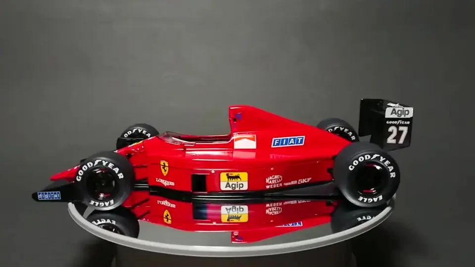 Rosso Ferrari 643 A. Prost 1/24 完成品_哔哩哔哩_bilibili