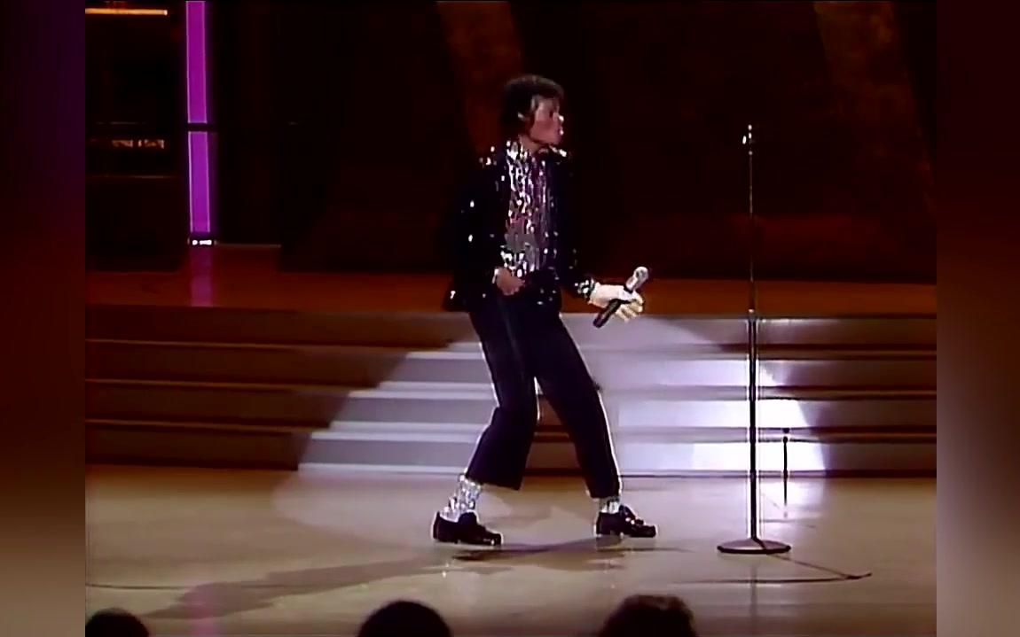 迈克尔杰克逊1983年摩城25周年庆典现场表演造就不朽的瞬间Michael Jackson《Billie Jean》Motown 25th哔哩哔哩bilibili